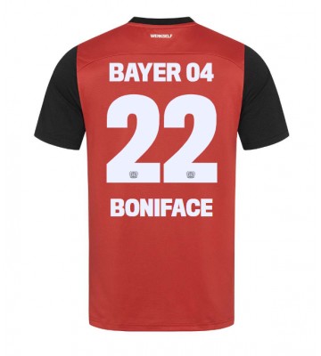 Bayer Leverkusen Victor Boniface #22 Replika Hjemmebanetrøje 2024-25 Kortærmet